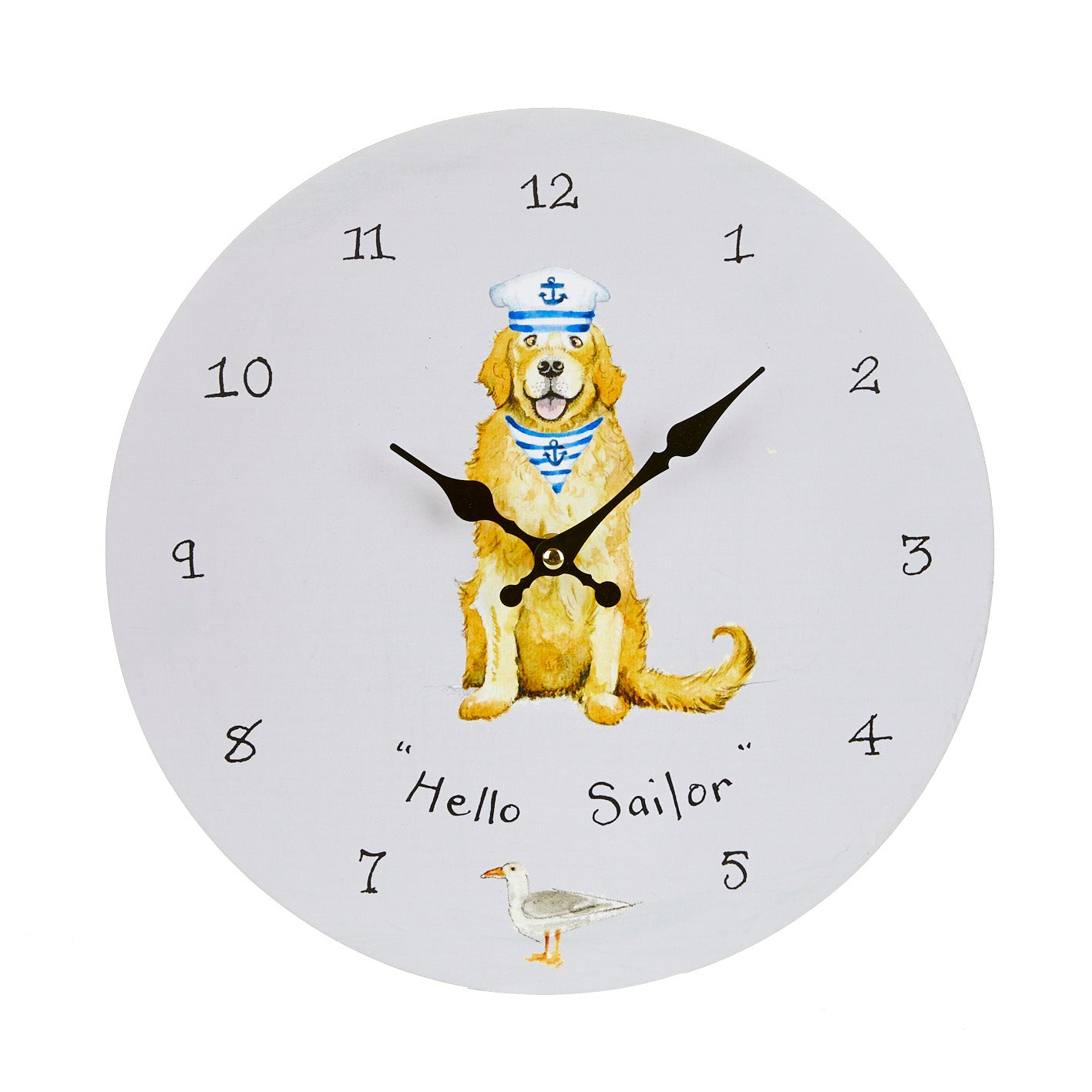 2nd Hello Sailor! Wall Clock