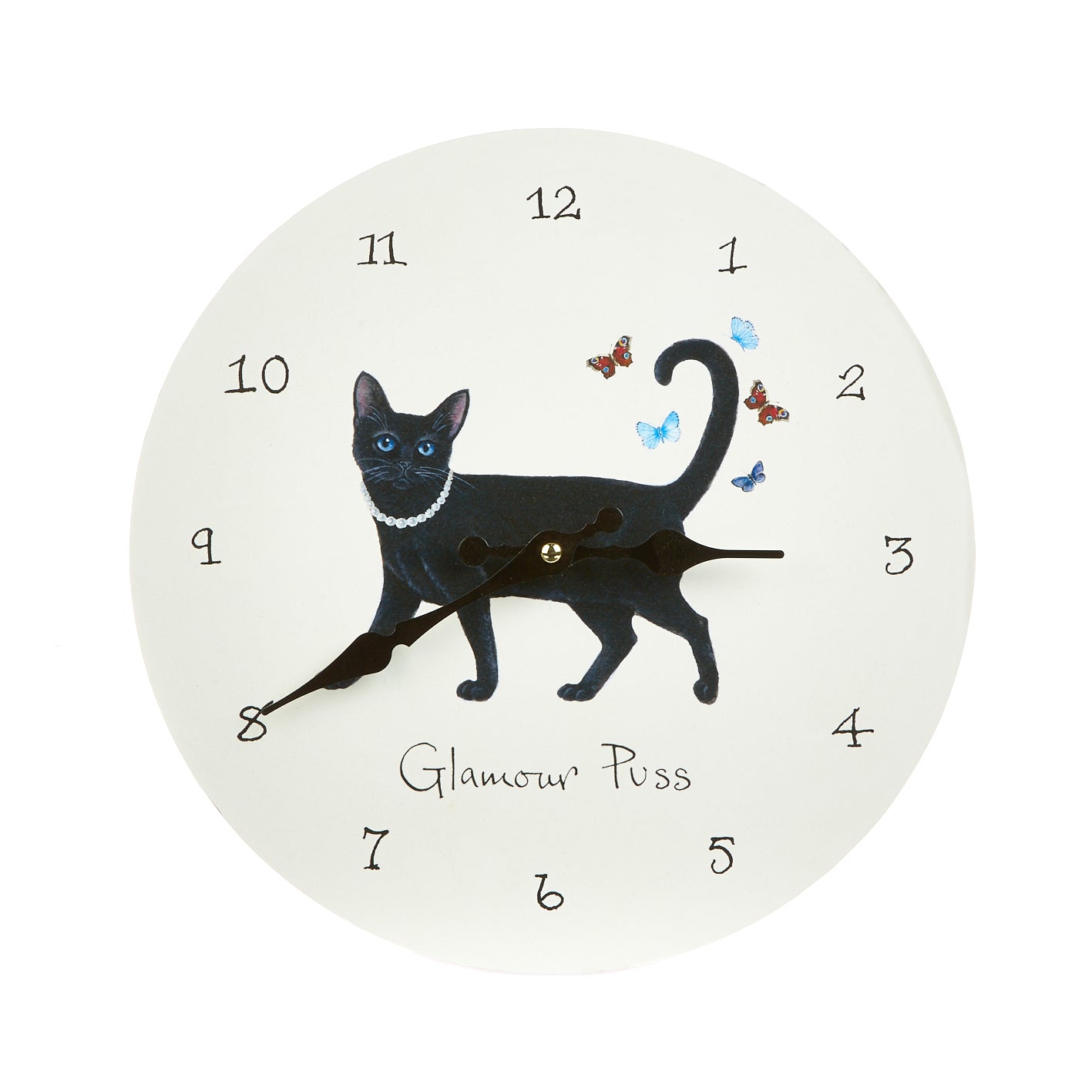 Glamour Puss Wall Clock