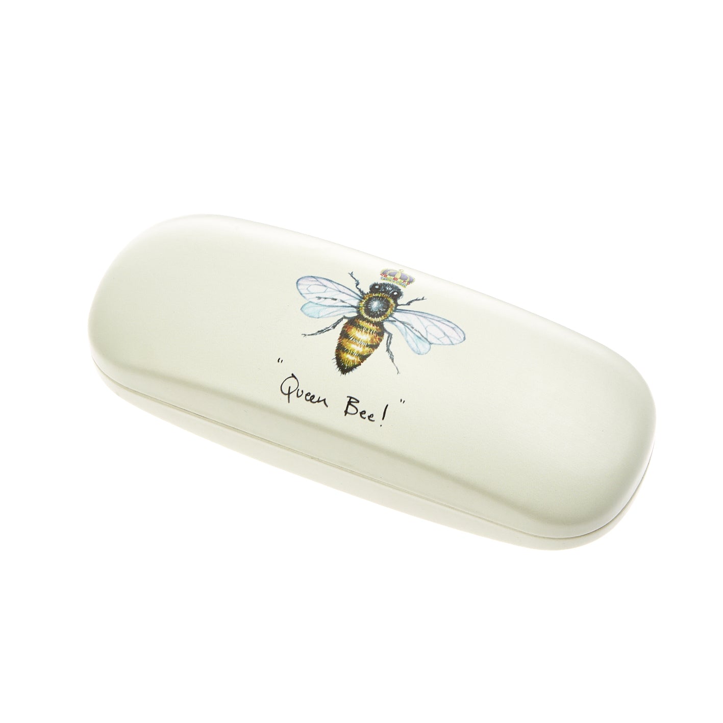 "Queen Bee!" with Crown Glasses Case