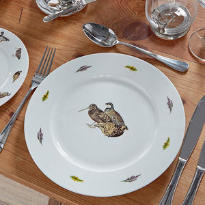 10 Inch Game Birds Dinner Plate