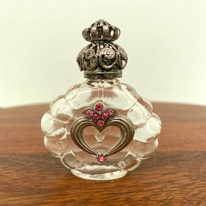 Vintage Czech Glass Perfume Bottle