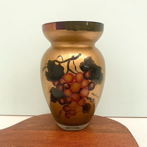 2nd Painted Glass Vase