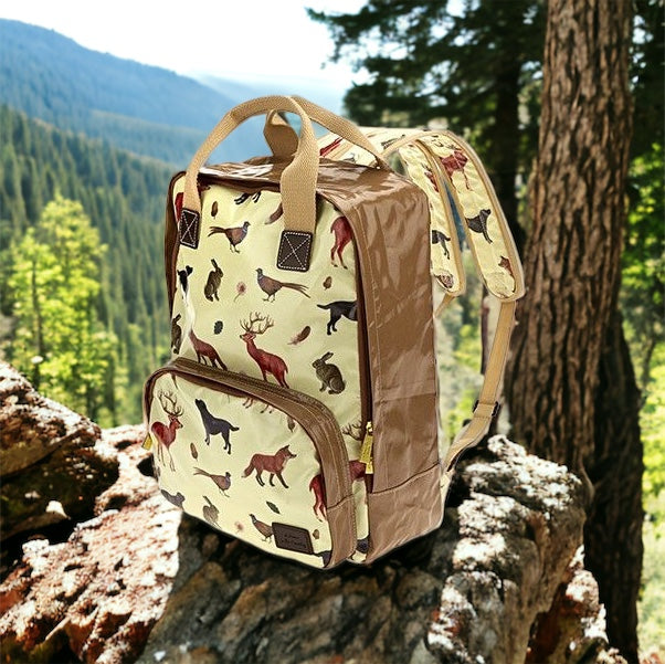 Country Animals Large Backpack