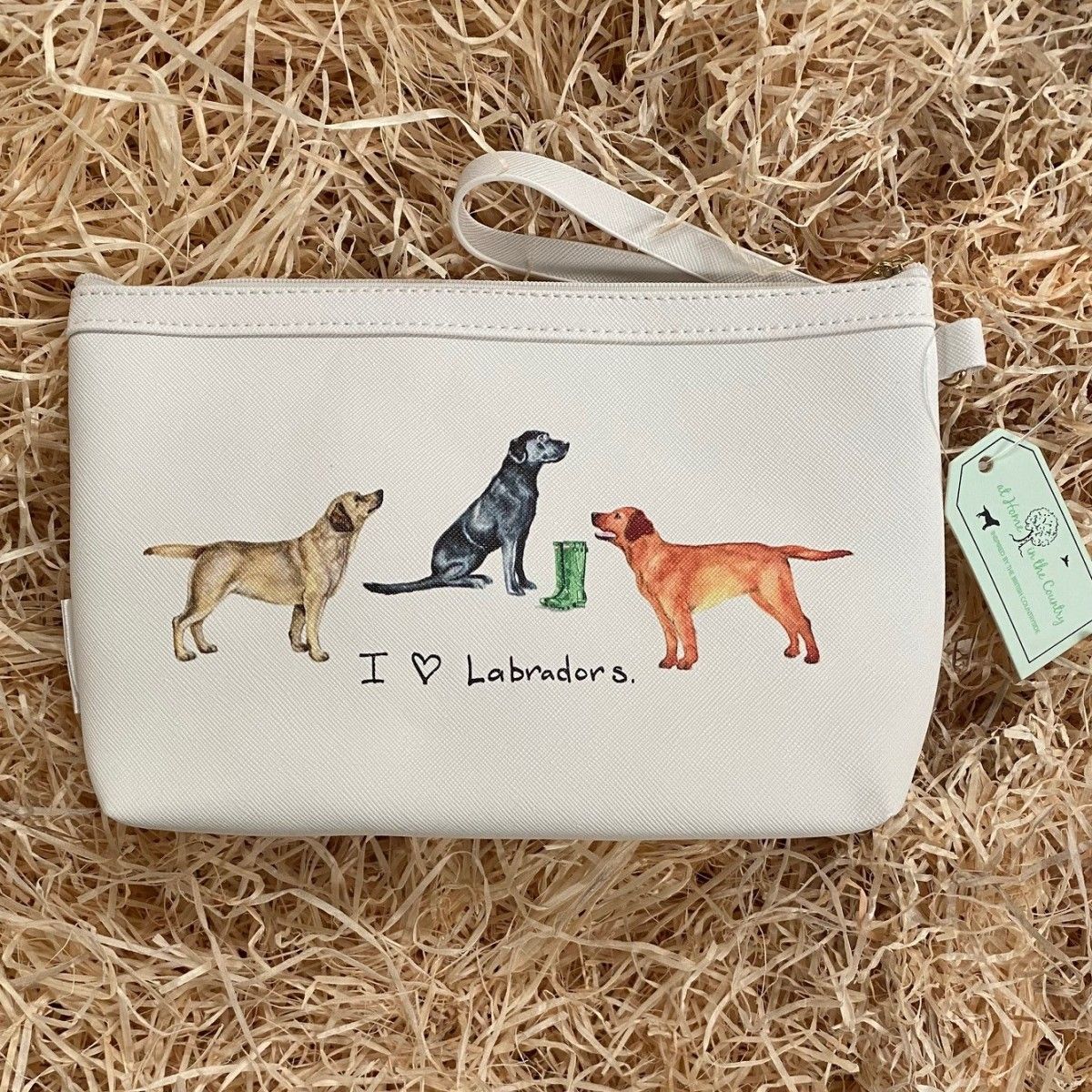 I Love Labradors Make Up Bag