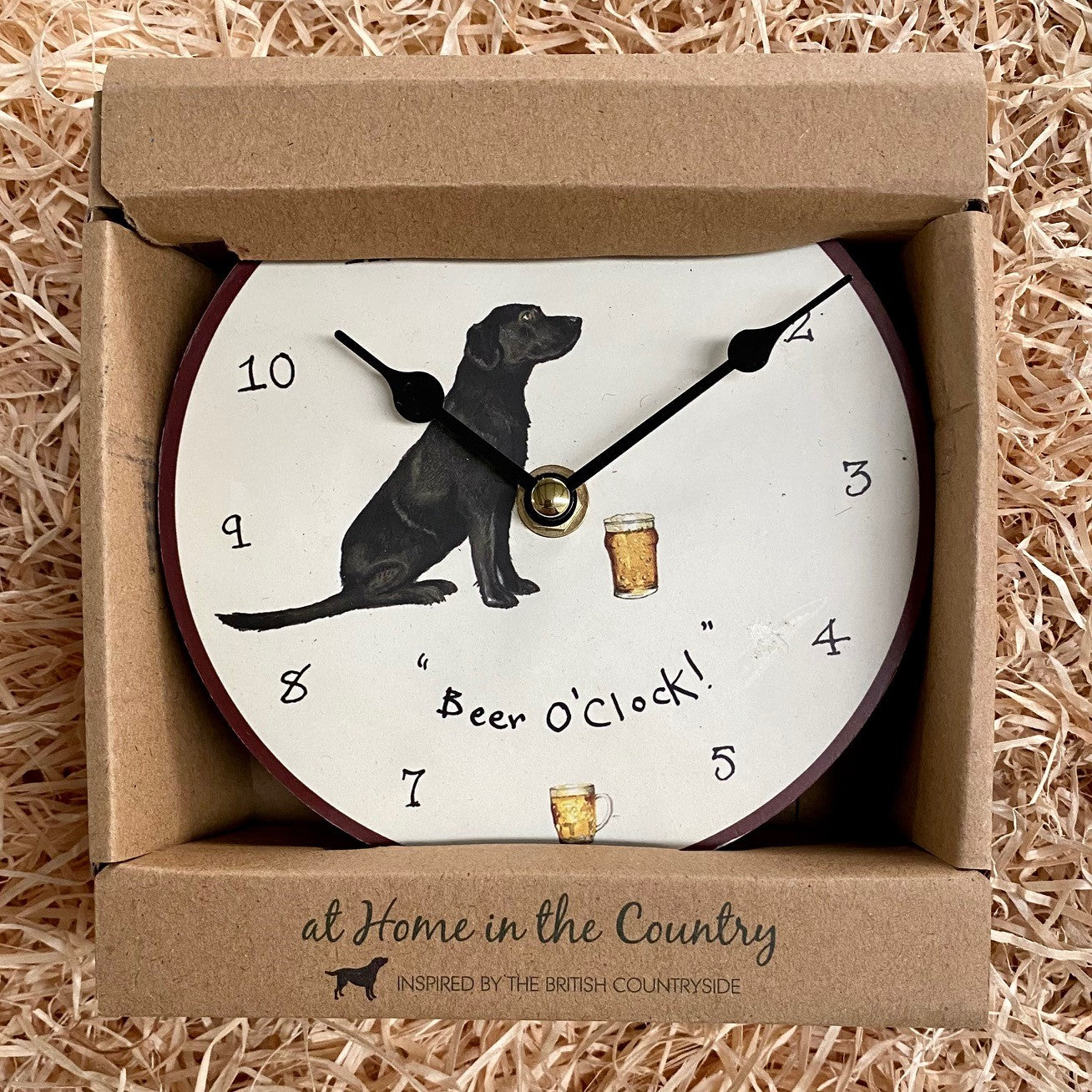 2nd "Beer O'Clock!" Desk/Table Clock