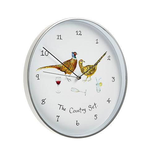 The Country Set Wall Clock