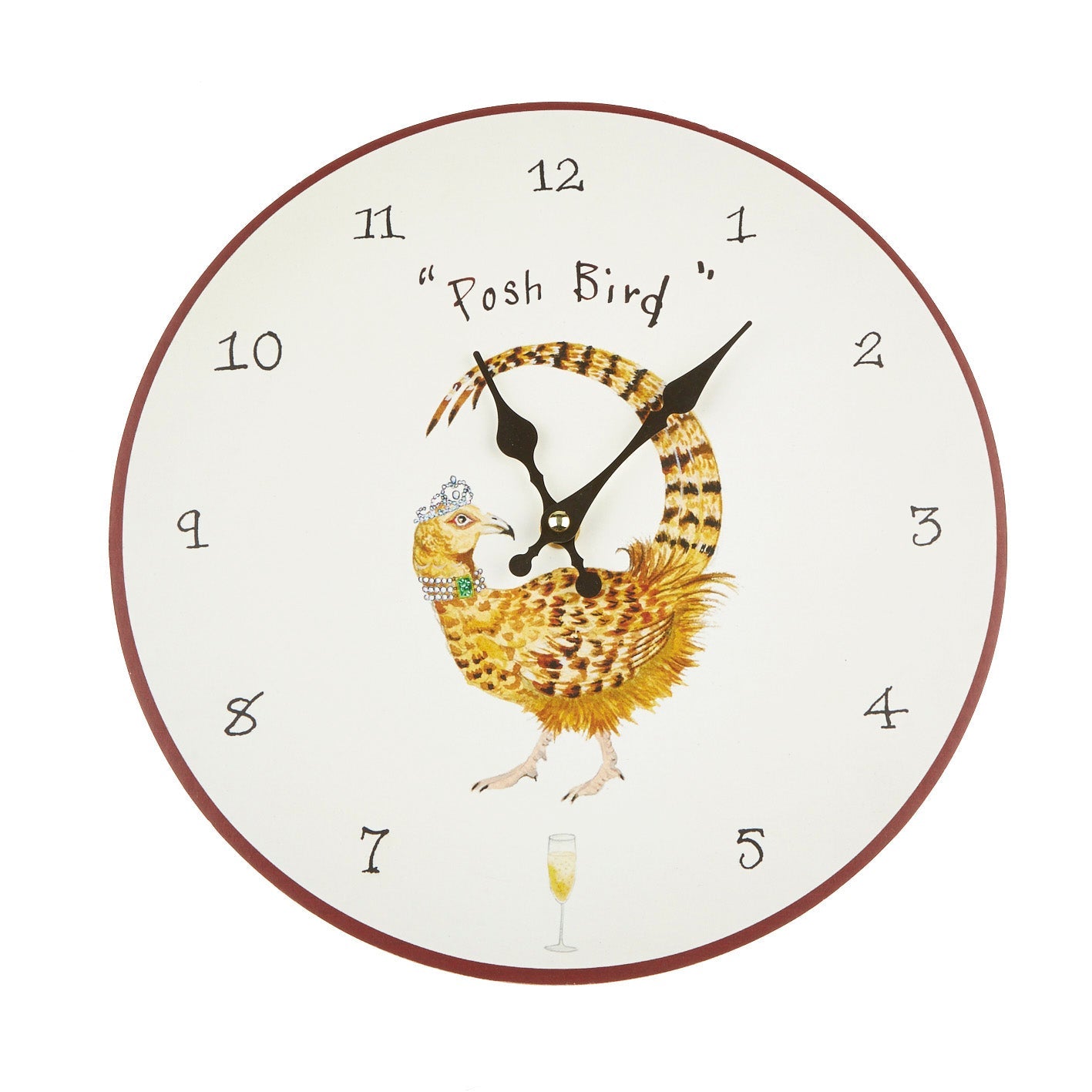 2nd "Posh Bird" Wall Clock