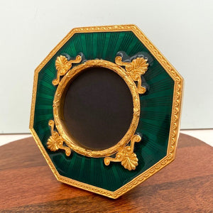 Green and Gold Photo Antique Style Frame