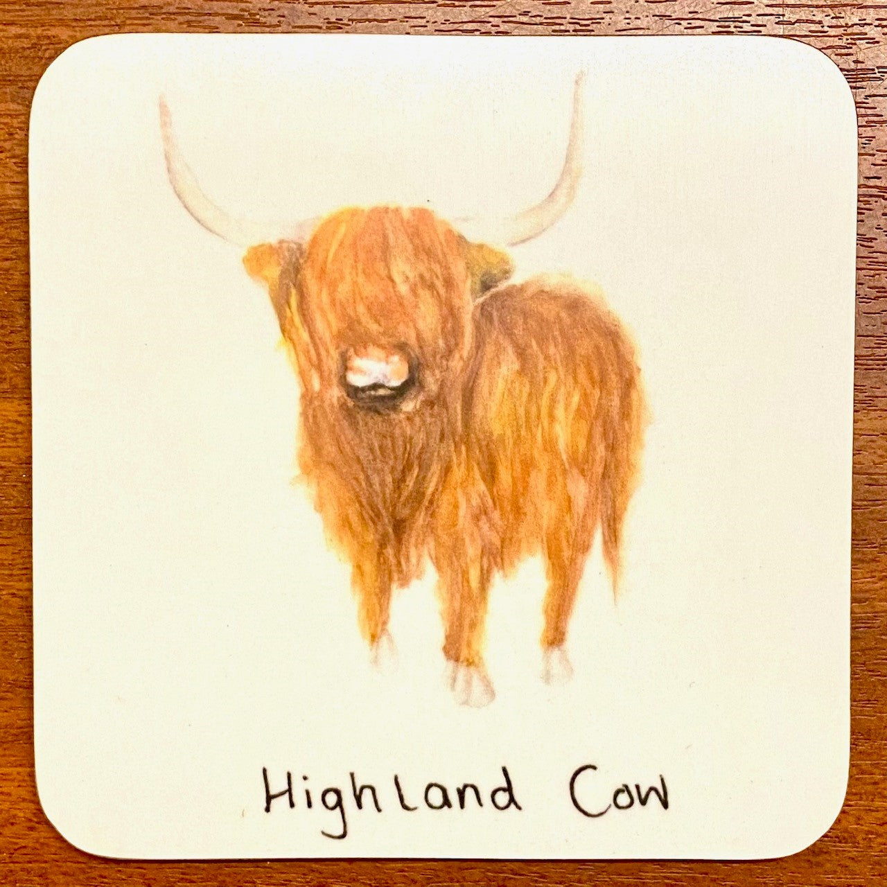 Highland Cow Untersetzer