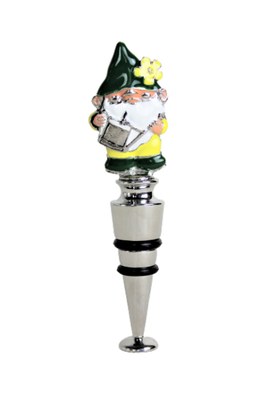 Enamel 'Nobby' the Gnome Bottle Stopper