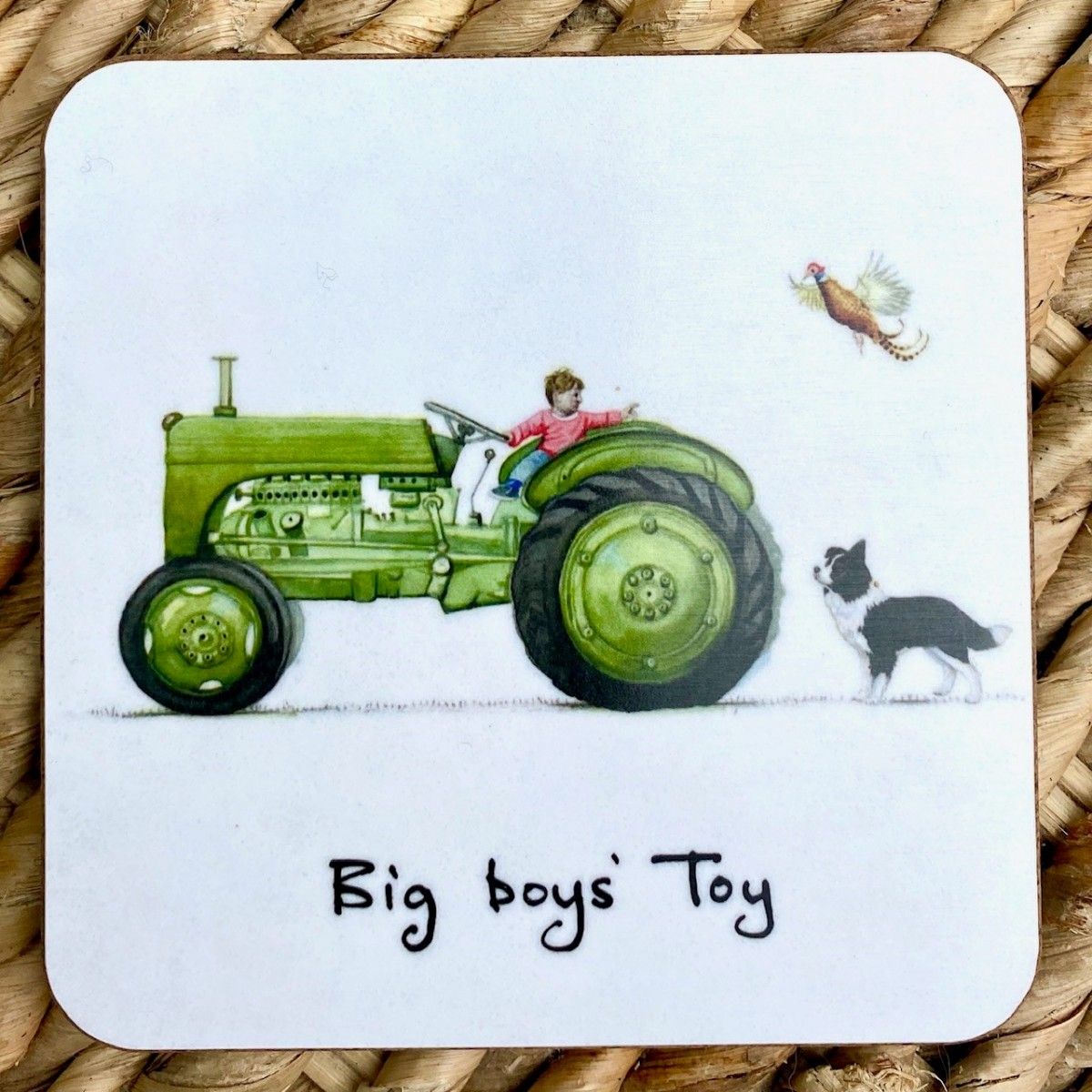 Spielzeug-Traktor-Untersetzer für große Jungen