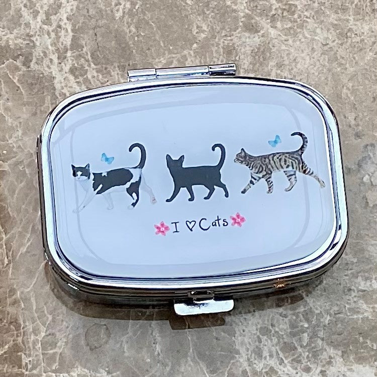 I (Heart) Cats Pillbox
