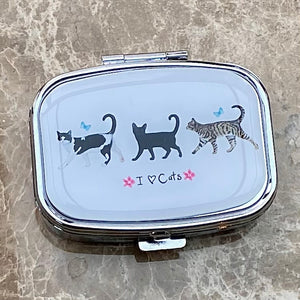 I (Heart) Cats Pillbox