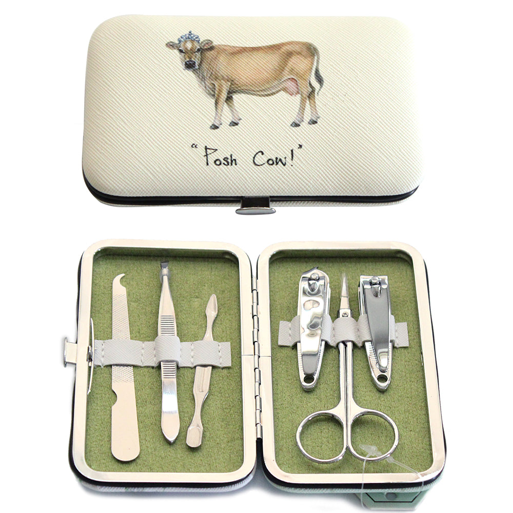 Posh Cow Manicure Set