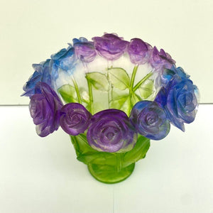 'Roses' Floral Vase
