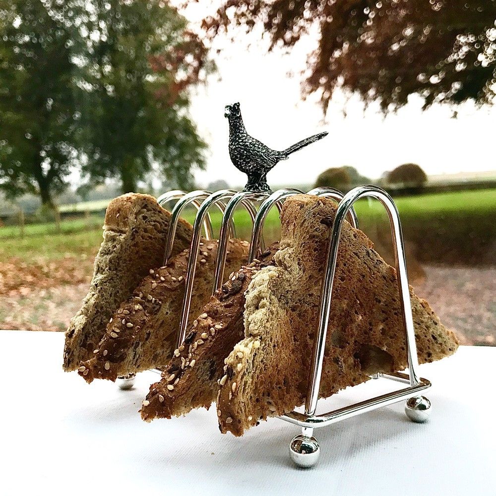 Pheasant Toast Rack