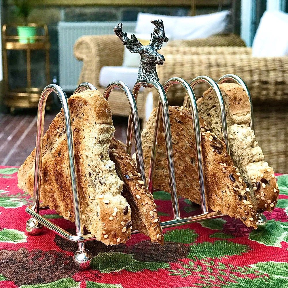 Hirschkopf-Toastständer