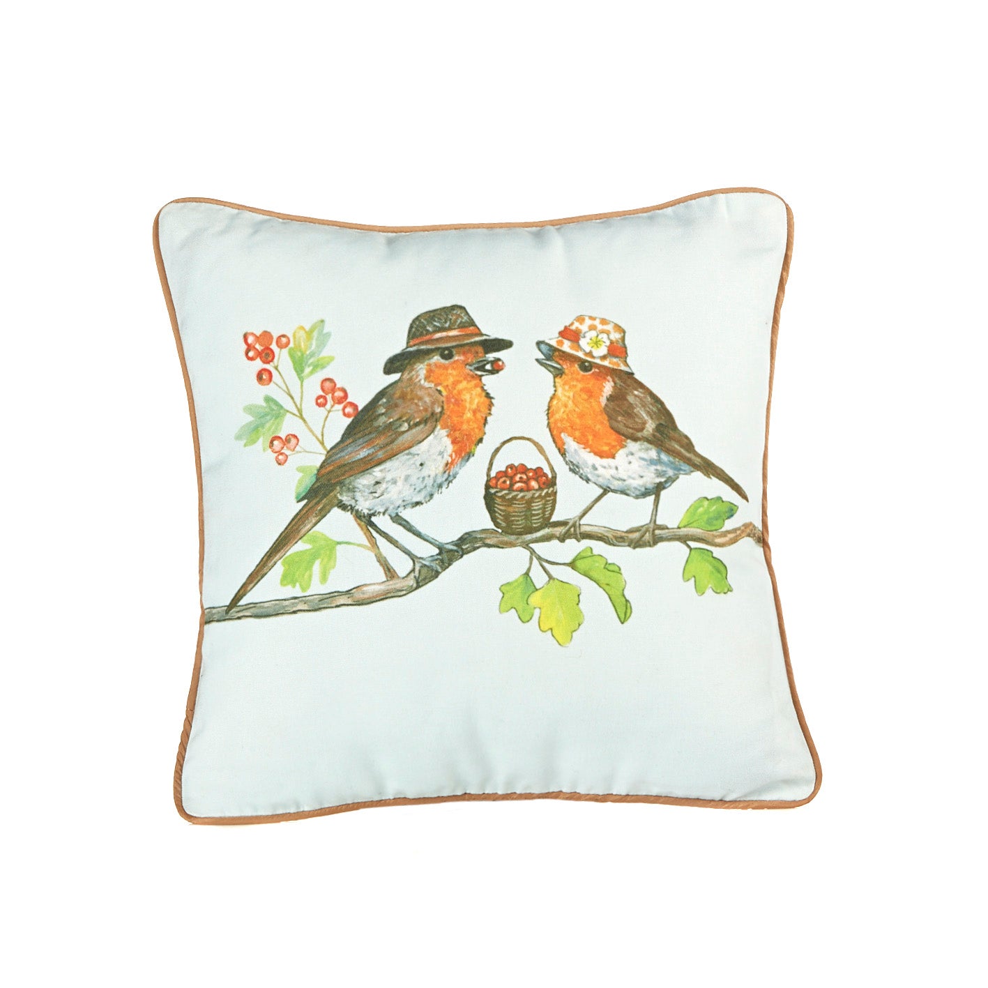 Two Robins Cushion