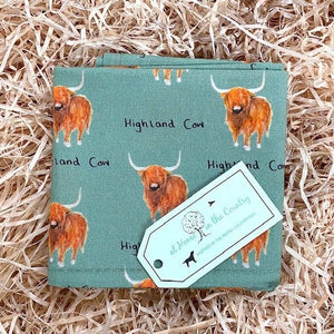 The Highland Cow Mug, Handkerchief & Coaster Gift Box