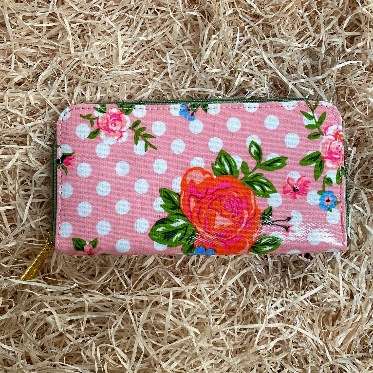 Pink Floral Wallet