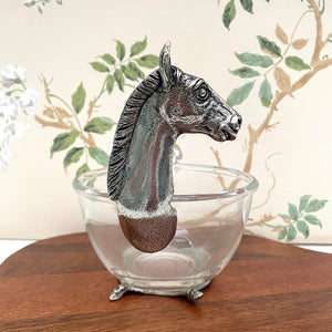 Horse Glass Bowl