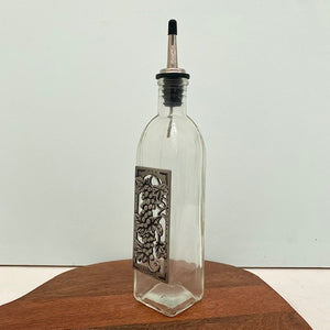 Öl-Dressing-Flasche mit Traubendesign